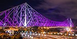 Howrah bridge betwixt Lights